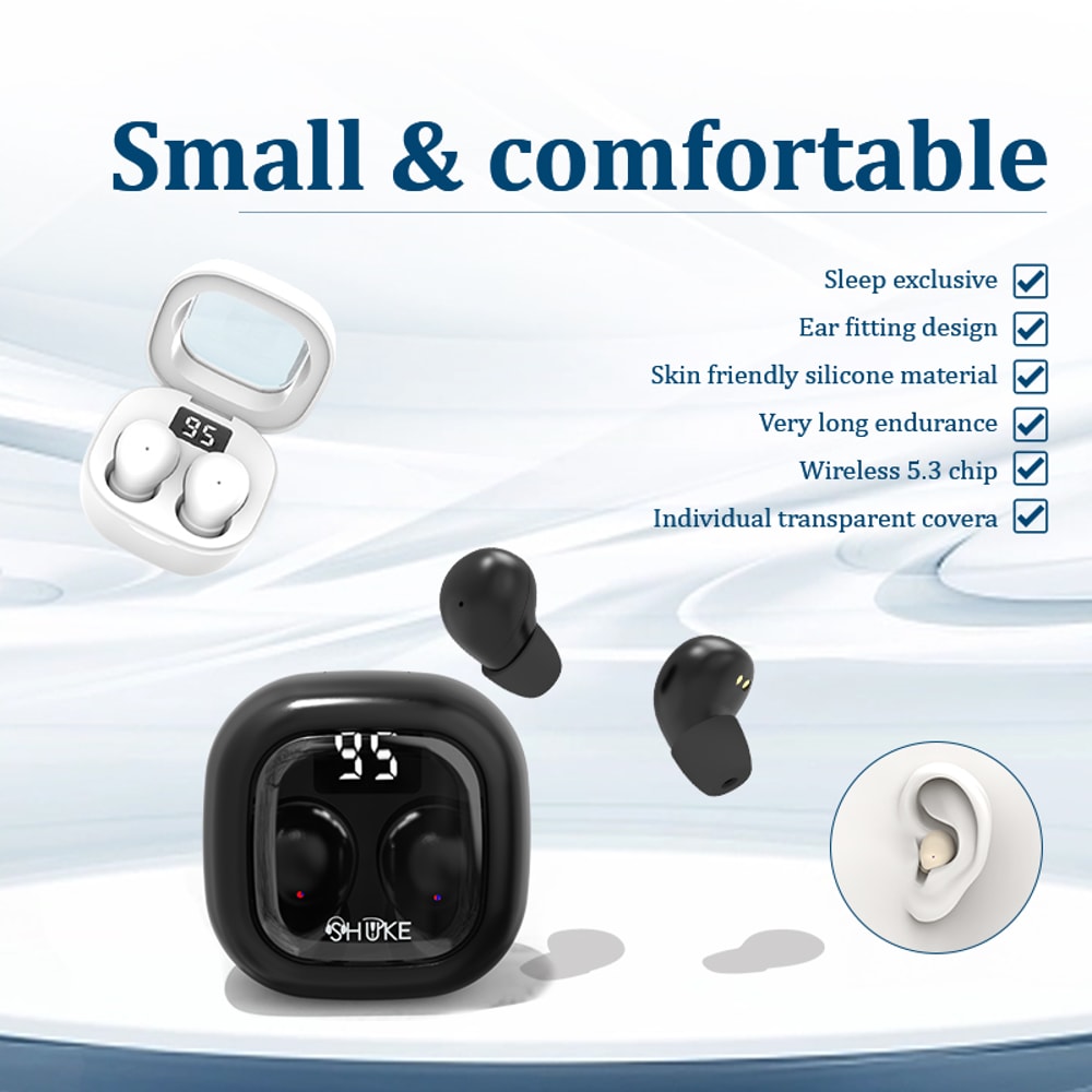 StealthFit Mini Wireless Bluetooth Earbuds Invisible Comfort with HD HIFI Bass