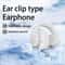 Bone Conduction Bluetooth Ear Clip Wireless Sports Headset with Noise Reduction Mic
