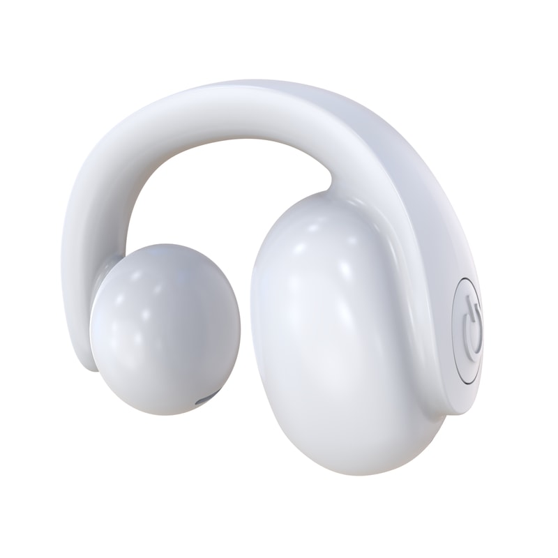 Bone Conduction Bluetooth Ear Clip Wireless Sports Headset with Noise Reduction Mic