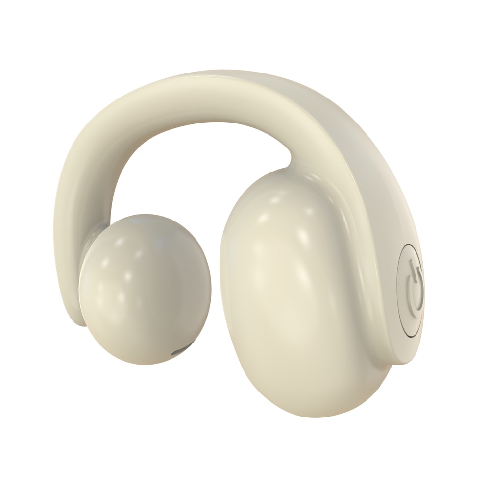 Bone Conduction Bluetooth Ear Clip Wireless Sports Headset with Noise Reduction Mic