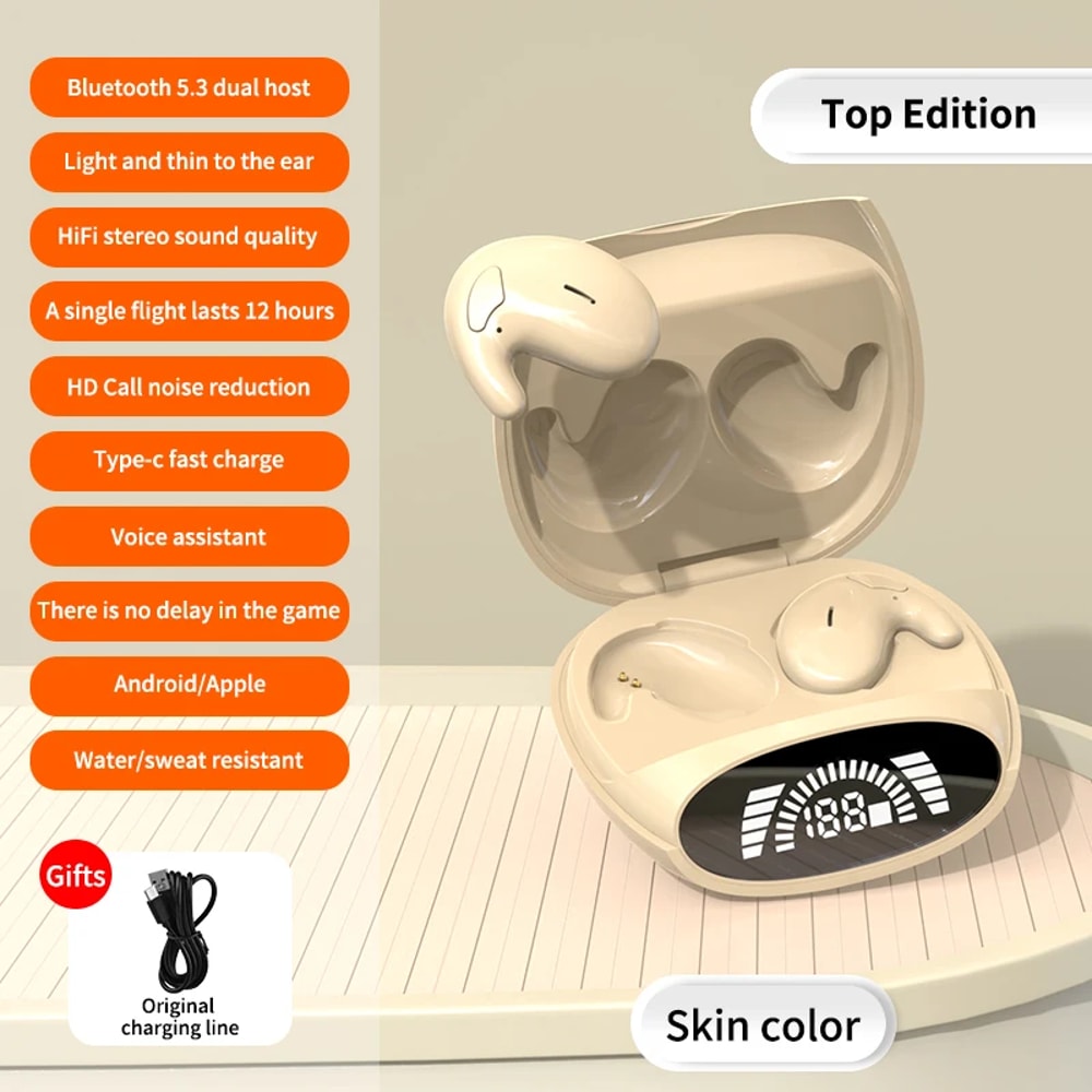 MiniSleep Pro Invisible Bluetooth Earbuds Tiny Hidden Headphones for Comfort & Discreet Audio