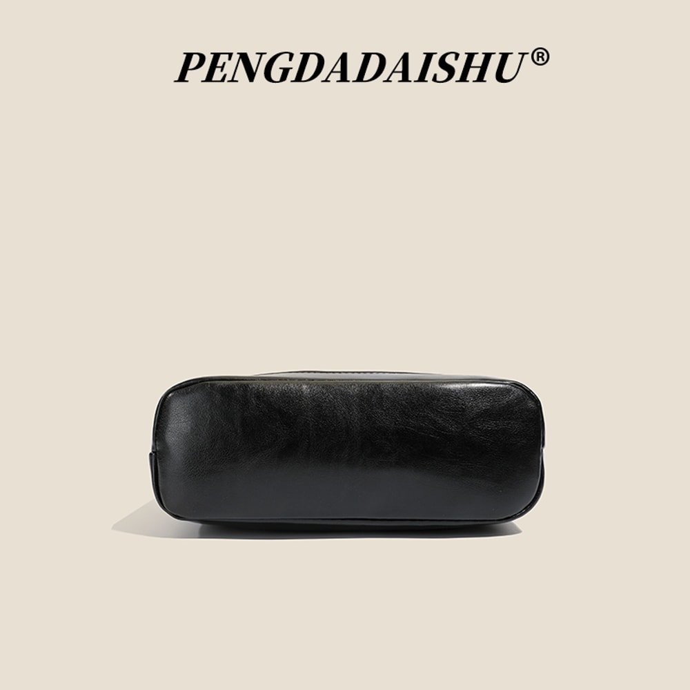 Premium Soft Leather Messenger Bag Stylish Small Crossbody Shoulder Bag For Daily Commute 3