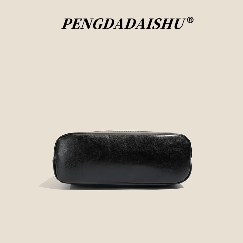 Premium Soft Leather Messenger Bag Stylish Small Crossbody Shoulder Bag For Daily Commute 3