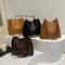 Large Capacity Leather Shoulder Bag for Women Fashionable Tote