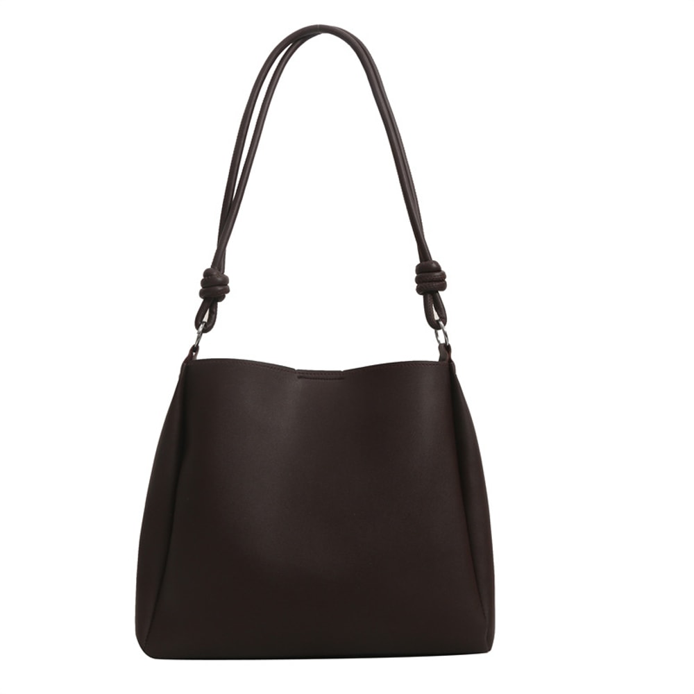 Large Capacity Leather Shoulder Bag for Women Fashionable Tote