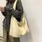 Stylish Large Canvas Shoulder Bag For Women Spacious Large Crossbody Bag Cotton Tote Handbag 1