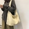 Stylish Large Canvas Shoulder Bag For Women Spacious Large Crossbody Bag Cotton Tote Handbag 1