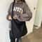 Stylish Large Canvas Shoulder Bag For Women Spacious Large Crossbody Bag Cotton Tote Handbag 2