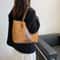 Stylish Large Shoulder Bag For Women Spacious Large Crossbody Bag Cotton Tote Handbag 1