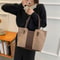 Stylish Large Shoulder Bag For Women Spacious Large Crossbody Bag Cotton Tote Handbag 2