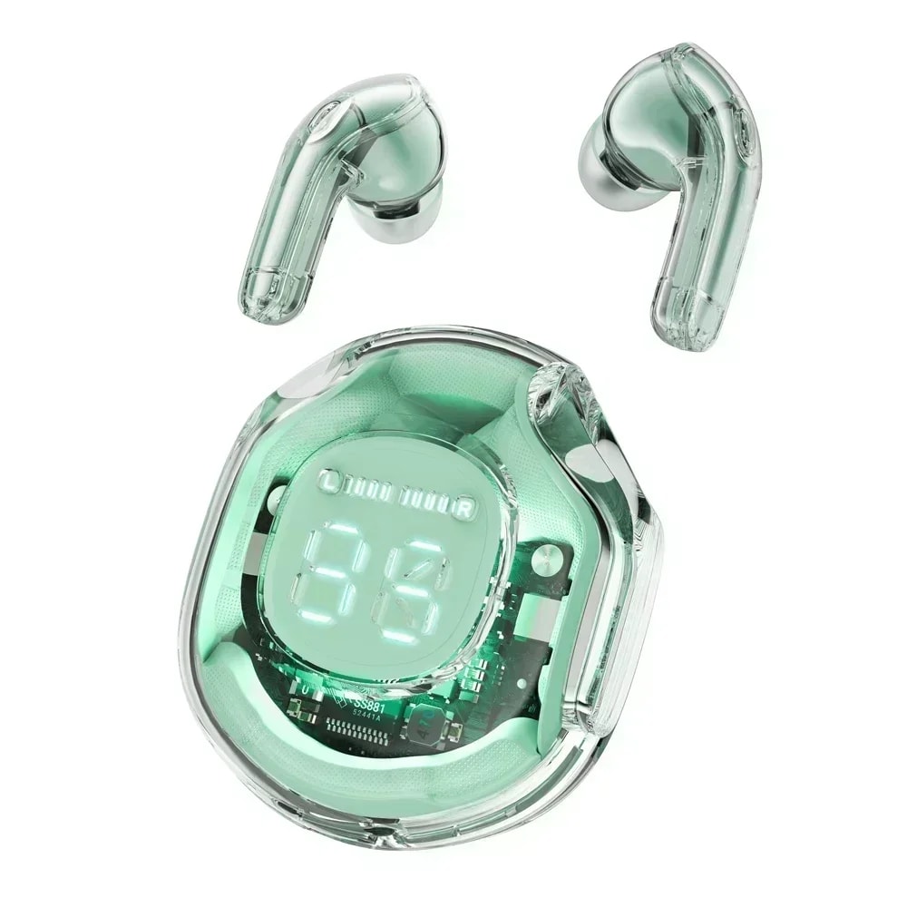 Premium True Wireless Bluetooth Headphones with LED Power Display Stereo Sound Earbuds