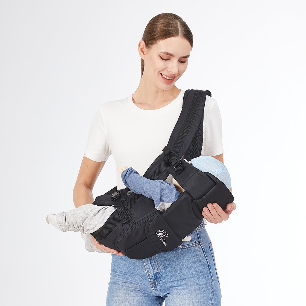 ErgoComfort Newborn To Toddler Adjustable Baby Sling Ergonomic Baby Carrier Backpack 3