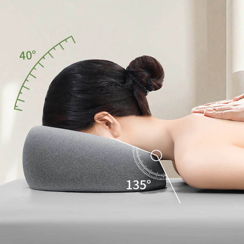 Premium Prone Face Down Pillow Memory Foam Ergonomic Memory Foam Pillow Headrest For Massage Beaut 2