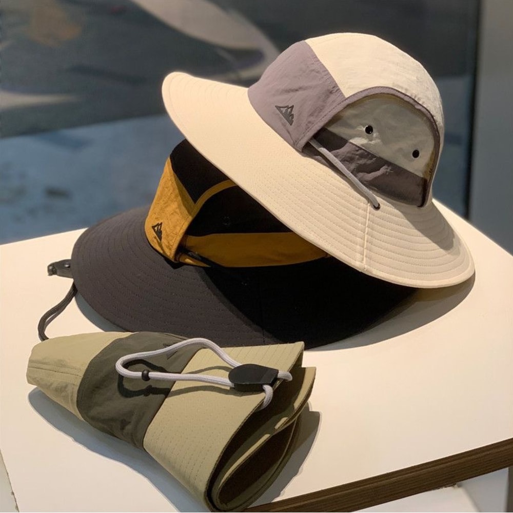 All Season Foldable Sun Protection Hat Wide Brim Lightweight Fishing Hat For Outdoor Activities 0
