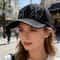 Luxury Rhinestone Baseball Cap Breathable Bling Sun Hat With Adjustable Fit For Fashion Everyday W 3