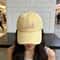 Macaron Floral Embroidered Baseball Cap Womens Casual Baseball Hat with Face Slimming Fit