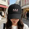 Macaron Floral Embroidered Baseball Cap Womens Casual Baseball Hat with Face Slimming Fit