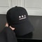 Macaron Floral Embroidered Baseball Cap Womens Casual Baseball Hat with Face Slimming Fit
