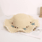 Bohemian Shell Beaded Wide Brim Straw Hat For Beach Sun Protection 7