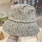 Luxury Leopard Print Wide Brim Sun Hat With Sparkling Rhinestone Detail Chic Leopard Print Bucket H 7