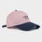 Retro Color Block Adjustable Baseball Cap Embroidered Unisex Summer Hat