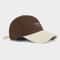 Retro Color Block Adjustable Baseball Cap Embroidered Unisex Summer Hat