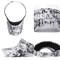 Tie Dye Visor Hat Breathable Unisex Outdoor Sun Protection 1
