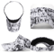 Tie Dye Visor Hat Breathable Unisex Outdoor Sun Protection 1