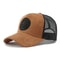 Premium Suede Mesh Trucker Hat Breathable Adjustable Baseball Cap 9