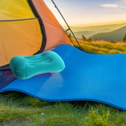 ultra comfort inflatable camping pillow lightweight portable travel cushion