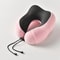ErgoRest Slow Rebound Travel Neck Pillow Memory Foam Cervical Support For Airplane Everyday Comfor 3
