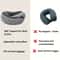 Premium U Shaped Memory Foam Travel Neck Pillow for Comfortable Sleep