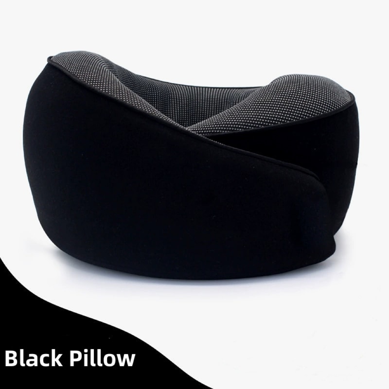 Premium U Shaped Memory Foam Travel Neck Pillow for Comfortable Sleep