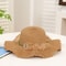 French Elegance Wide Brim Straw Sun Hat Floral Summer Sun Protection Slimming Beach Hat For Women 6