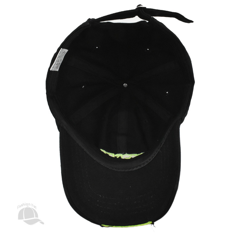 Vintage Color Blocked Unisex Baseball Cap With Adjustable Embroidered Cap Design Soft Top Face Slim 2