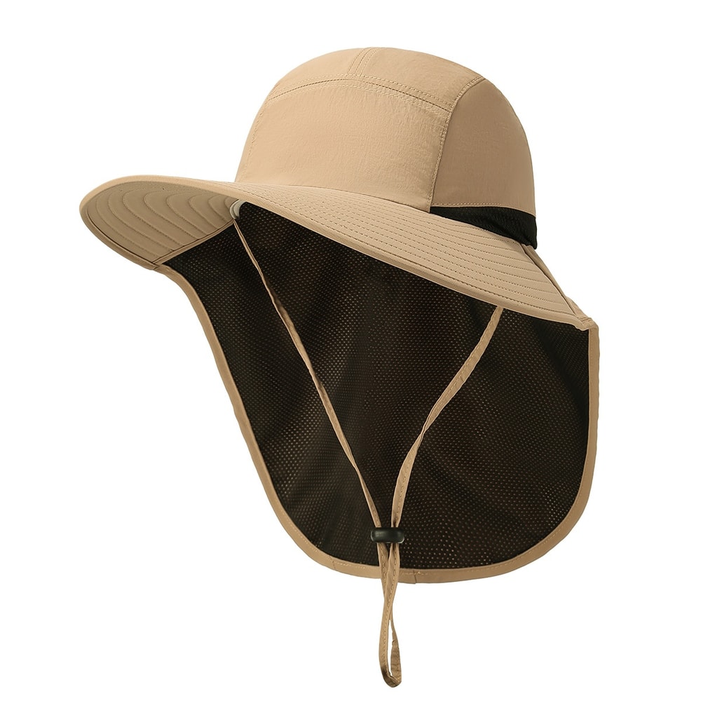 Ultimate Outdoor Sun Protection Fishermans Hat With Neck Shield 2