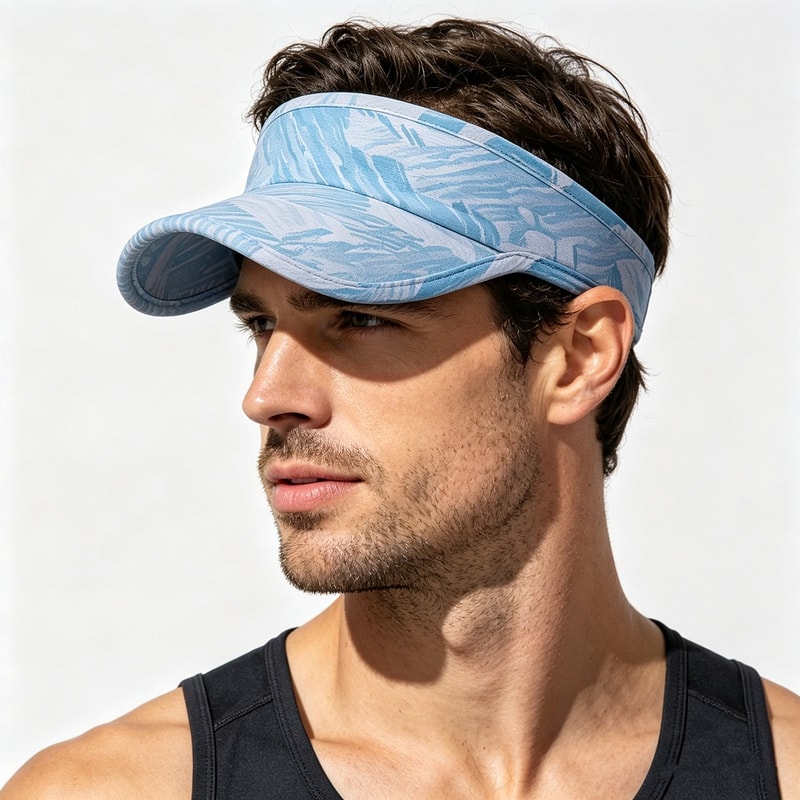 Breathable Quick Dry Baseball Cap Adjustable Outdoor Visor Hat For Travel Running 2