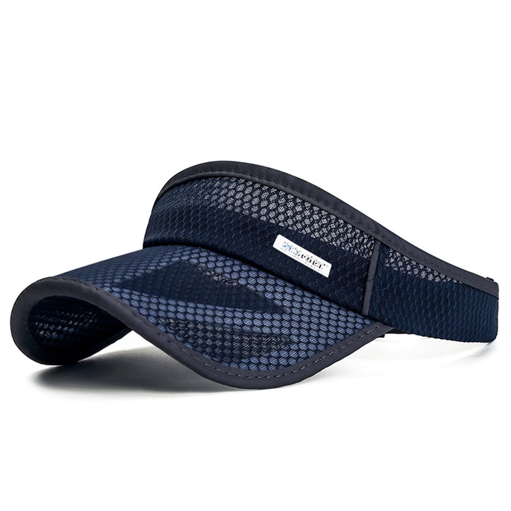 Breathable Mesh Sun Visor for Men & Women Quick Dry Sports Hat for Running Golf Tennis