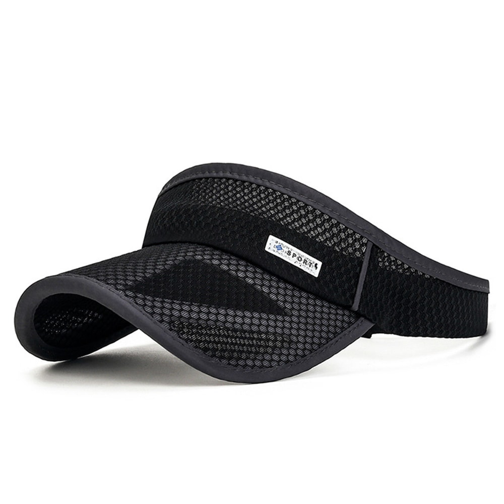 Breathable Mesh Sun Visor for Men & Women Quick Dry Sports Hat for Running Golf Tennis