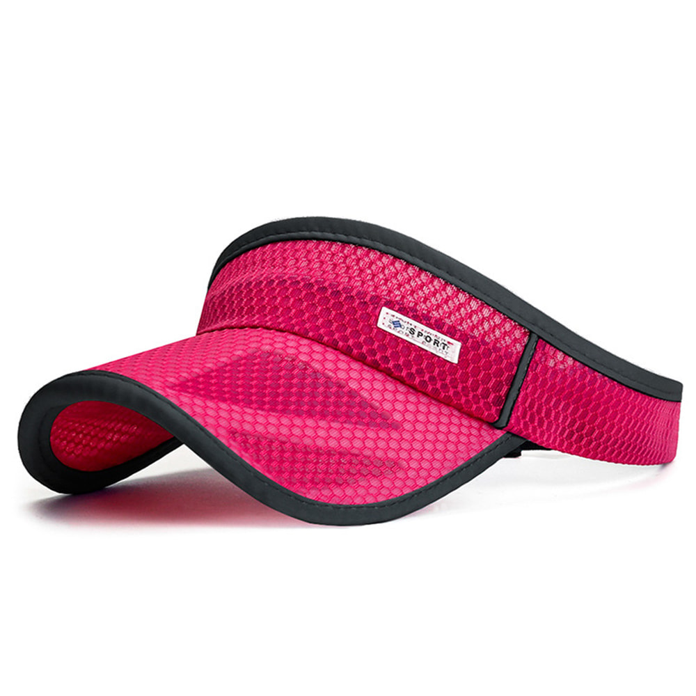 Breathable Mesh Sun Visor for Men & Women Quick Dry Sports Hat for Running Golf Tennis