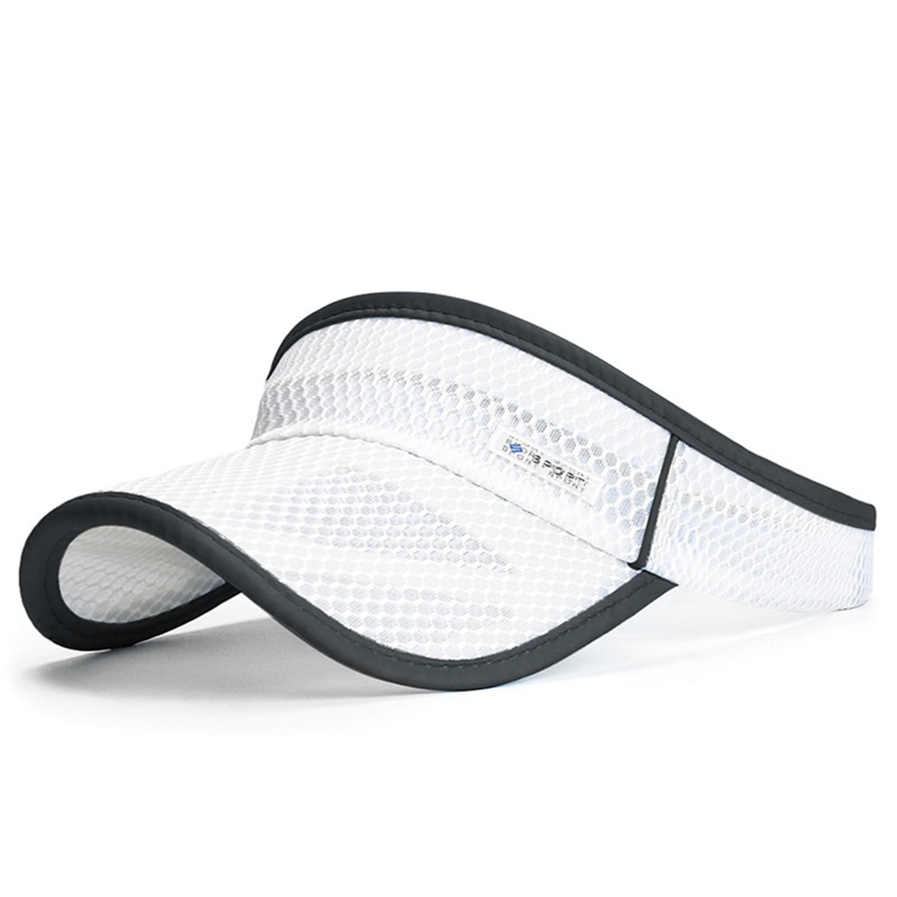 Breathable Mesh Sun Visor for Men & Women Quick Dry Sports Hat for Running Golf Tennis