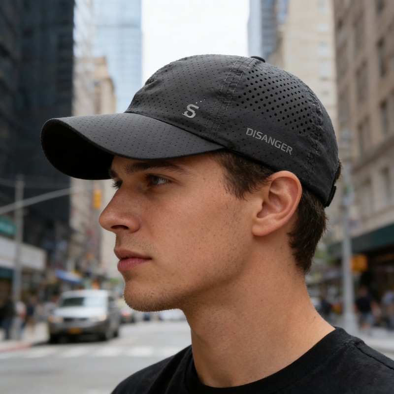 Breathable Quick Drying Sun Cap For Outdoor Fishing Running Visor Hat 0