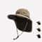 Premium Outdoor Sun Protection Hat With Neck Flap Unisex Fishing Sun Hat UPF Bucket Hat For Campin 4