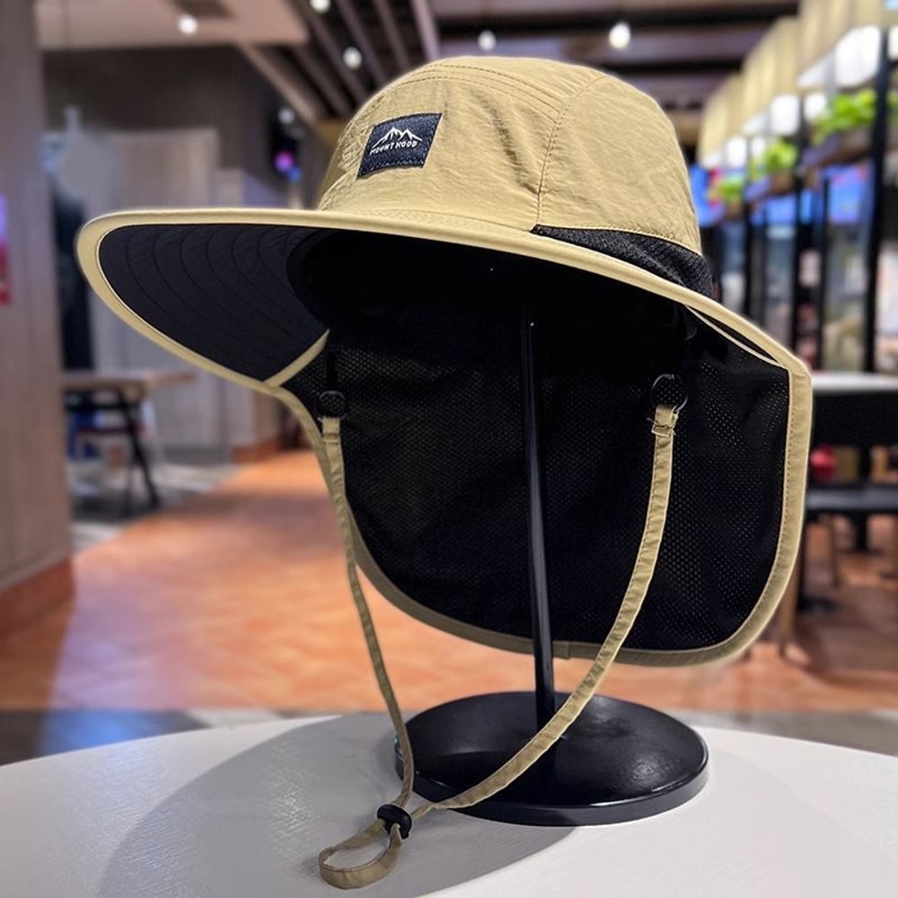 Premium Outdoor Sun Protection Hat With Neck Flap Unisex Fishing Sun Hat UPF Bucket Hat For Campin 8