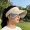 Womens Adjustable Sun Visor Hat With Retractable Brim For Sun Protection 4