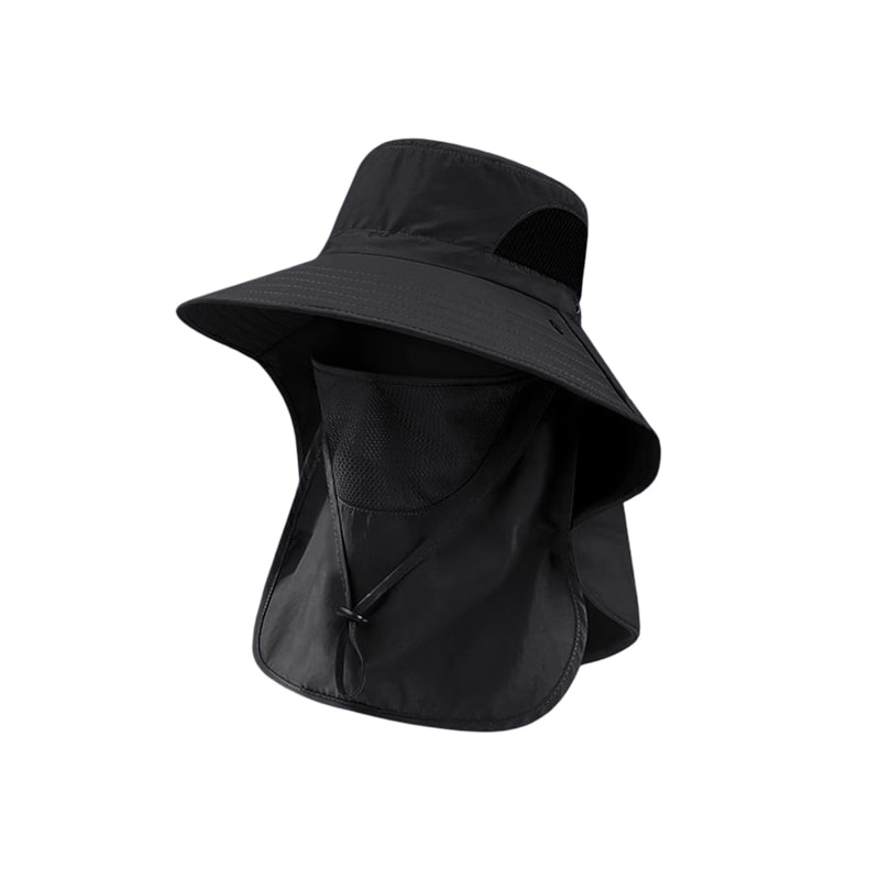 Ultimate Summer UV Sun Hat with Neck Flap Breathable Wide Brim Bucket Hat
