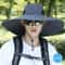 Premium Wide Brim Sun Hat with UV Protection Breathable Outdoor Fishing & Hiking Cap