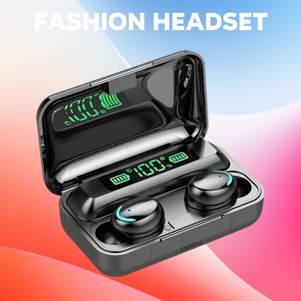 Wireless Bluetooth True Wireless Earbuds With LED Digital Display Bluetooth Gaming Earbuds Case 5