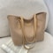 Womens Large Corduroy Tote Bag Spacious Shoulder Work Handbag