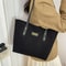 Womens Large Corduroy Tote Bag Spacious Shoulder Work Handbag